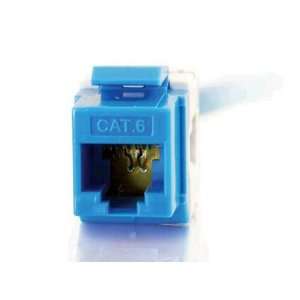  CABLES TO GO CAT6 180 KEYSTONE JACK BLUE Compatible W 