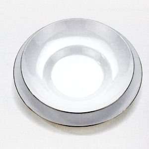  Alessi Mami Platinum Round Serving Plate: Home & Kitchen