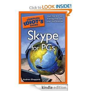 UC_The Complete Idiots Guide to Skype for PCs Andrew Sheppard 