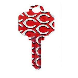  MLB Reds Kwikset Logo Keys