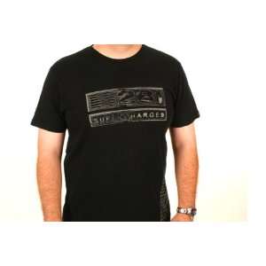  S281 Supercharged Saleen Black T Shirt   XX Large 
