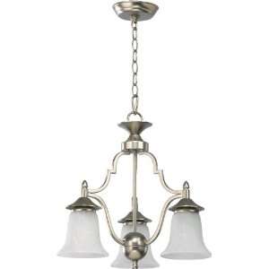   Coventry Family 19 Satin Nickel Chandelier 616 3 65