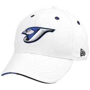 New Era Toronto Blue Jays White Dexterity Hat:  Sports 