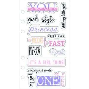   Sticko Phrase Cafe Classics Stickers Girl Style Arts, Crafts & Sewing
