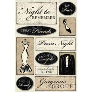 Cardstock Stickers Prom