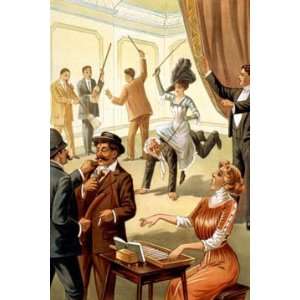  Unusual Acts under Hypnosis 24X36 Giclee Paper: Home 