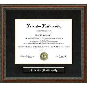 Friends University Diploma Frame