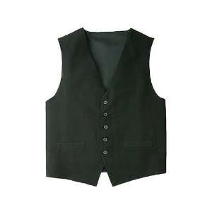  Chef Works Black Server Vest, Size 4XL