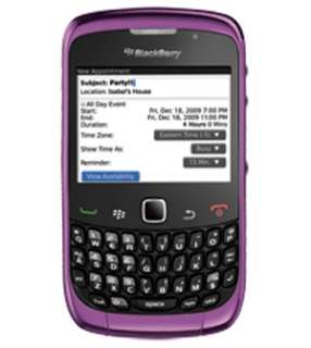 RIM Blackberry Curve 3G 9330 Verizon (Purple) Good Condition  