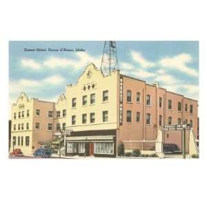  Desert Hotel, Coeur dAlene, Idaho Premium Giclee Poster 