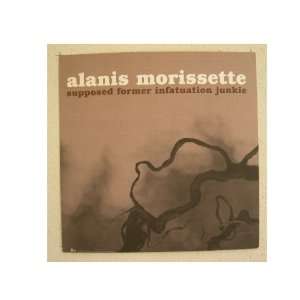  Alanis Morissette 2 Sided Poster Supposed Former 