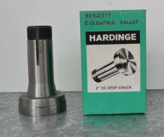 HARDINGE 2” 5C STEP CHUCK (ECCENTRIC) IN ORIGINAL BOX  