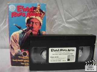 Ernest Rides Again VHS Jim Varney, Ron K. James 723952074744  