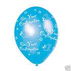 CONFIRMATION decorations Balloons BOYS Helium /AIR