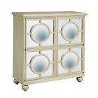 HOLLYWOOD REGENCY GLAM STYLE DECOR FURNITURE MIRROR MIRRORED CABINET 