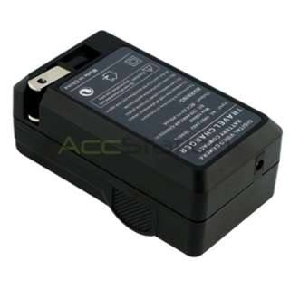 Battery charger with foldable AC plug DC Cigarette lighter adapter 