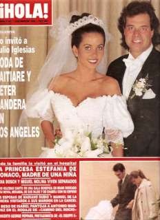 HOLA Magazine PRINCESS CAROLINE STEPHANIE OF MONACO1994  