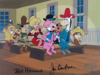 The Good, The Bad, and Huckleberry Hound   Production Animation Cel 