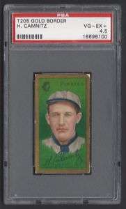 1911 T205 Howie Camnitz Pirates Piedmont PSA 4.5  