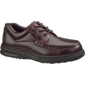 Hush Puppies GUS Mens Dark Brown Leather Pull Up Oxford Shoes H18784 