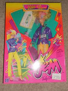 1986 JEM Video Doll MIB Hasbro W/ Cassette  
