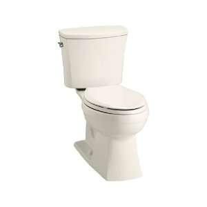 KOHLER K 3755 96 Kelston Comfort Height Two Piece Toilet with 1.28 gpf 