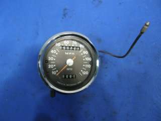  Black Face Speedometer Triumph BSA SSM 5007/02A NICE B383  