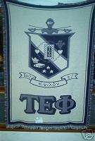 Tau Epsilon Phi Greek Fraternity Blanket Throw New  