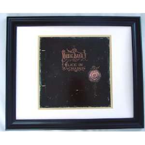   : ALICE IN CHAINS Autographed Framed Signed LP Flat: Everything Else