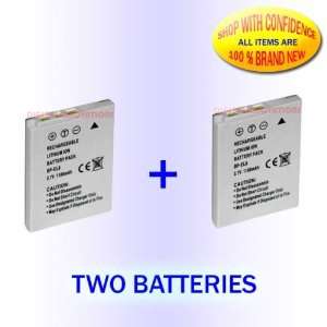  TWO PACK 3HR BATTERY FOR NIKON COOLPIX S1 S2 S3 P1 P2 S9 