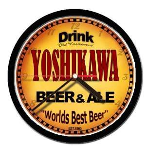  YOSHIKAWA beer and ale cerveza wall clock: Everything Else