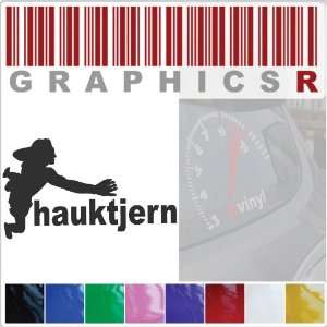  Sticker Decal Graphic   Rock Climber Hauktjern Guide Crag 