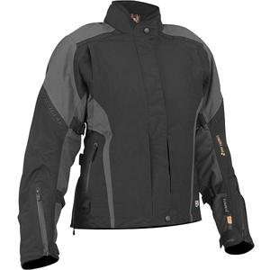   Womens Monarch Textile Jacket   3X Large/Black/Grey Automotive