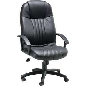  Quill Brand Leather Executive High Back Chair: Office 
