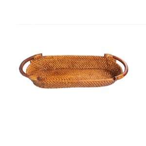 Amici Bahama Bread Basket, 23 Inch Long by 8.5 Inch Wide:  