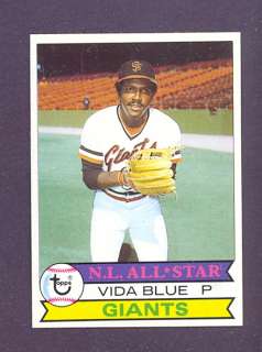 1979 Topps #110 Vida Blue All Star Giants (Mint)  