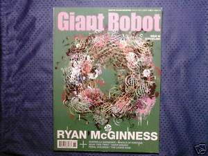 GIANT ROBOT #36 zine  Ryan McGinness*Tony Jaa (ONG BAK) 9780394872711 