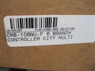 Mitsubishi 6 Branch Controller CMB 106NU F NEW  