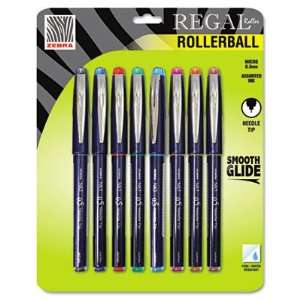  Zebra Regal Roller Ball Pen ZEB44510: Office Products