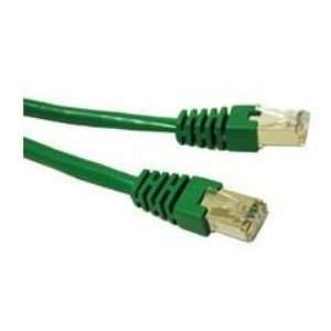  Patch cable RJ 45M/RJ 45M 25ft STP GRN Electronics