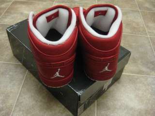 AJ 1 RETRO PHAT PREMIER RED rare Jordans sz 8.5 lots of Pics NEW Nike 