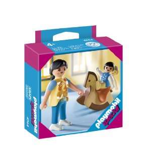  Playmobil 4744 Special: Mother with Baby & Rocking Horse 