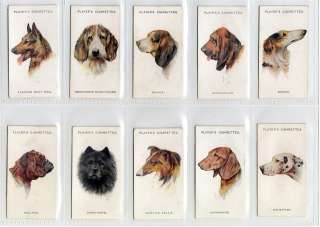 Complete Set of 50 DOG PAINTING Cards from 1929  