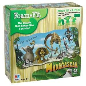  Madagascar Foam Fit Toys & Games