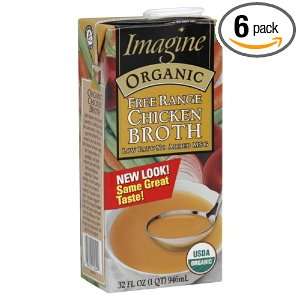 Imagine Free Range Chicken Broth: Grocery & Gourmet Food