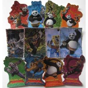  Kung Fu Panda Stickers series 1 Set of 12 