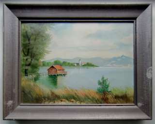 Chiemsee, Blick zur Fraueninsel, um 1930  