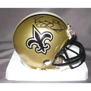   Orleans Saints NFL Hand Signed Mini Football Helmet 
