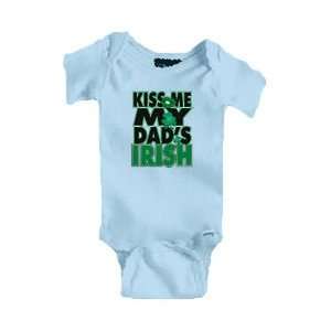  Kiss Me My Dads Irish Infant Onesie Baby