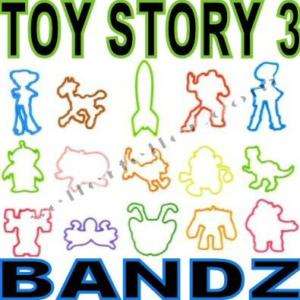 Toy Story 3 BANDZ Silly Bracelet Bands COMPLETE SET 15  